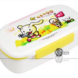 1218單層雙色便當盒