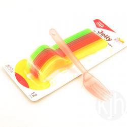 多彩喱叉，12支/板